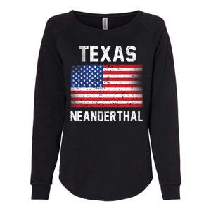 Texas Neanderthal  Womens California Wash Sweatshirt