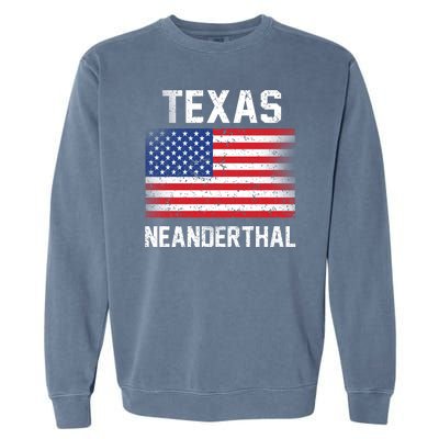 Texas Neanderthal  Garment-Dyed Sweatshirt