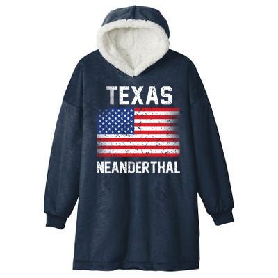 Texas Neanderthal  Hooded Wearable Blanket