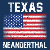 Texas Neanderthal  Button