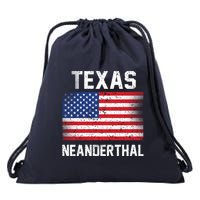 Texas Neanderthal  Drawstring Bag