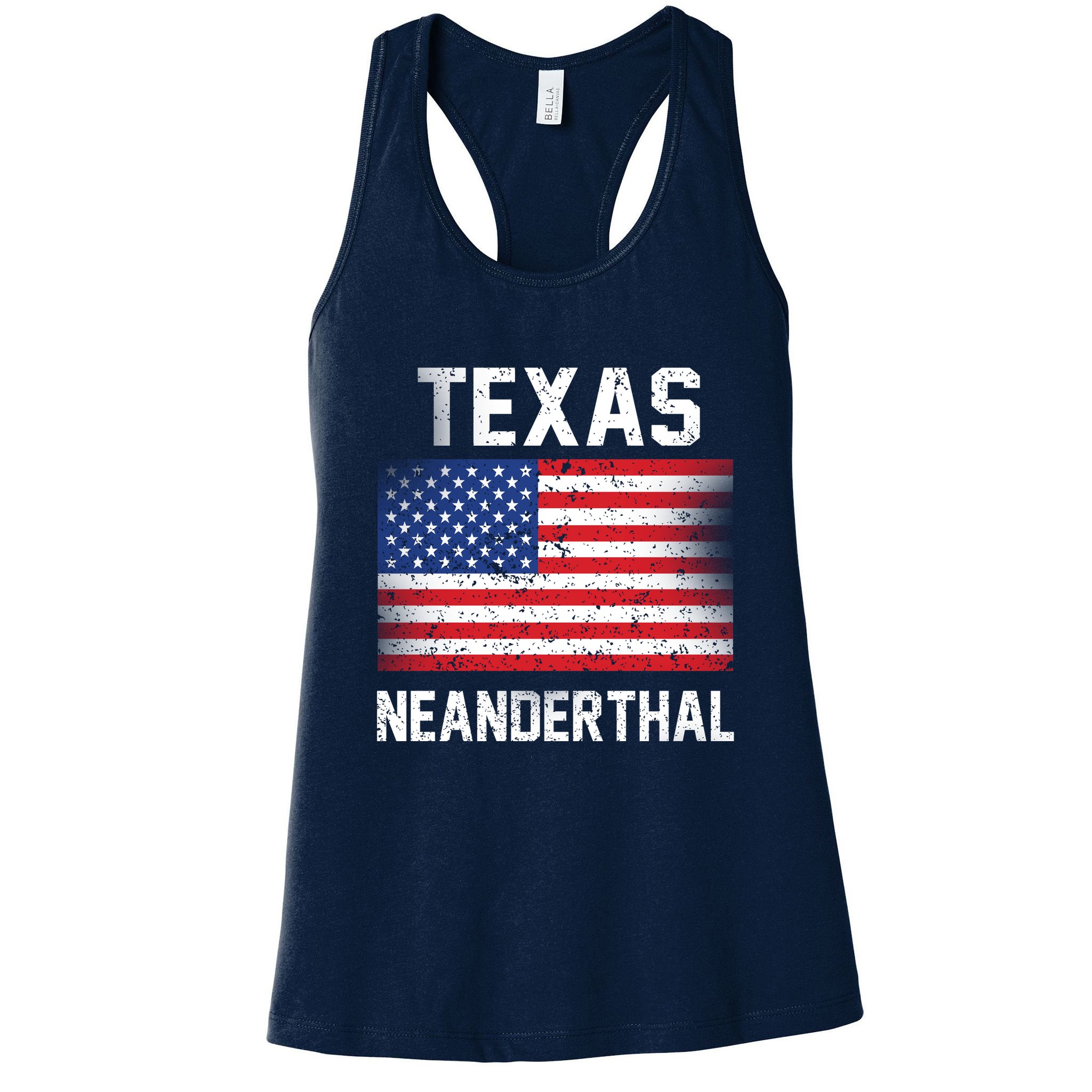 Texas Neanderthal  Womens Tank Top