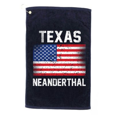 Texas Neanderthal  Golf Towel