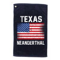 Texas Neanderthal  Golf Towel