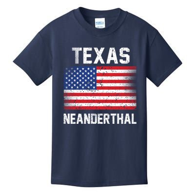 Texas Neanderthal  Kids T-Shirt