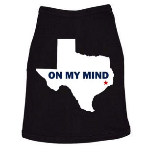 Texas On My Mind Hurricane Harvey Relief Doggie Tank