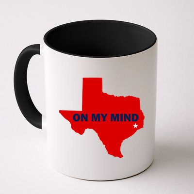Texas On My Mind Hurricane Harvey Relief Mug
