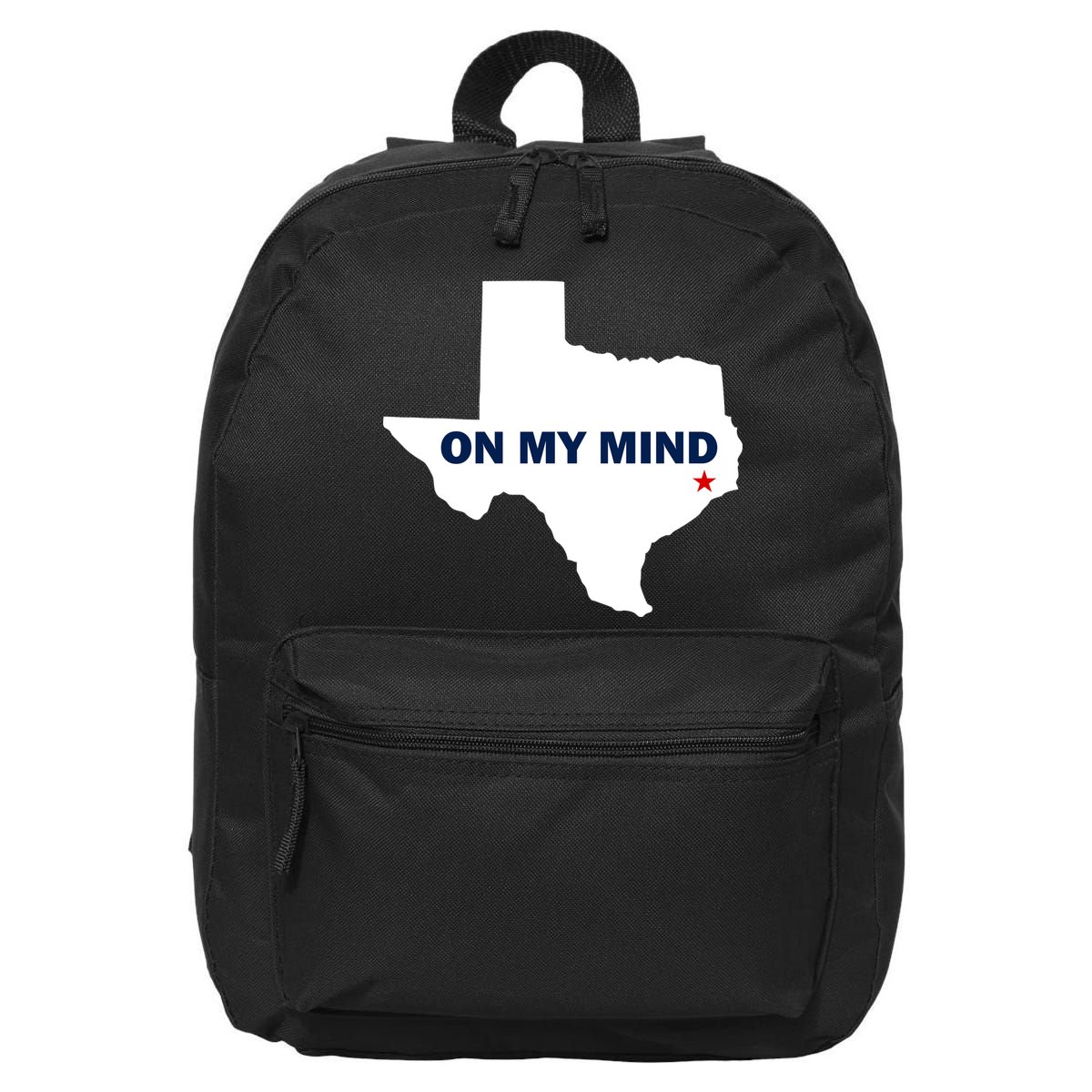 Texas On My Mind Hurricane Harvey Relief 16 in Basic Backpack