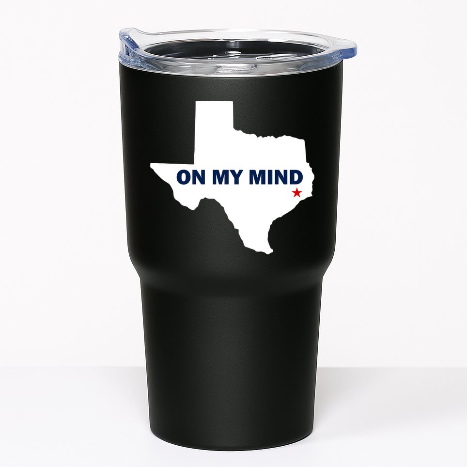 Texas On My Mind Hurricane Harvey Relief Tumbler