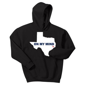 Texas On My Mind Hurricane Harvey Relief Kids Hoodie