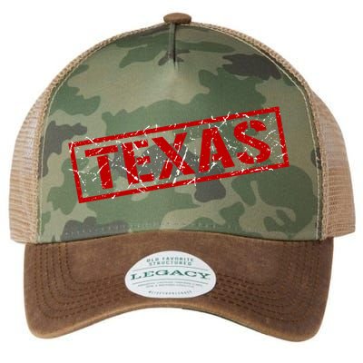 Texas Stamp of Approval Distressed Legacy Tie Dye Trucker Hat