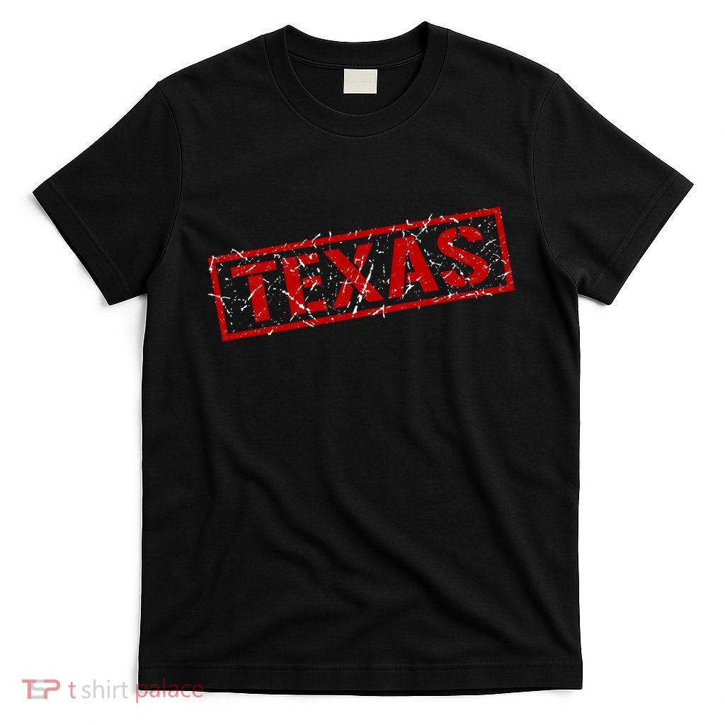 Texas Stamp of Approval Distressed T-Shirt