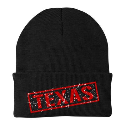 Texas Stamp of Approval Distressed Beanie