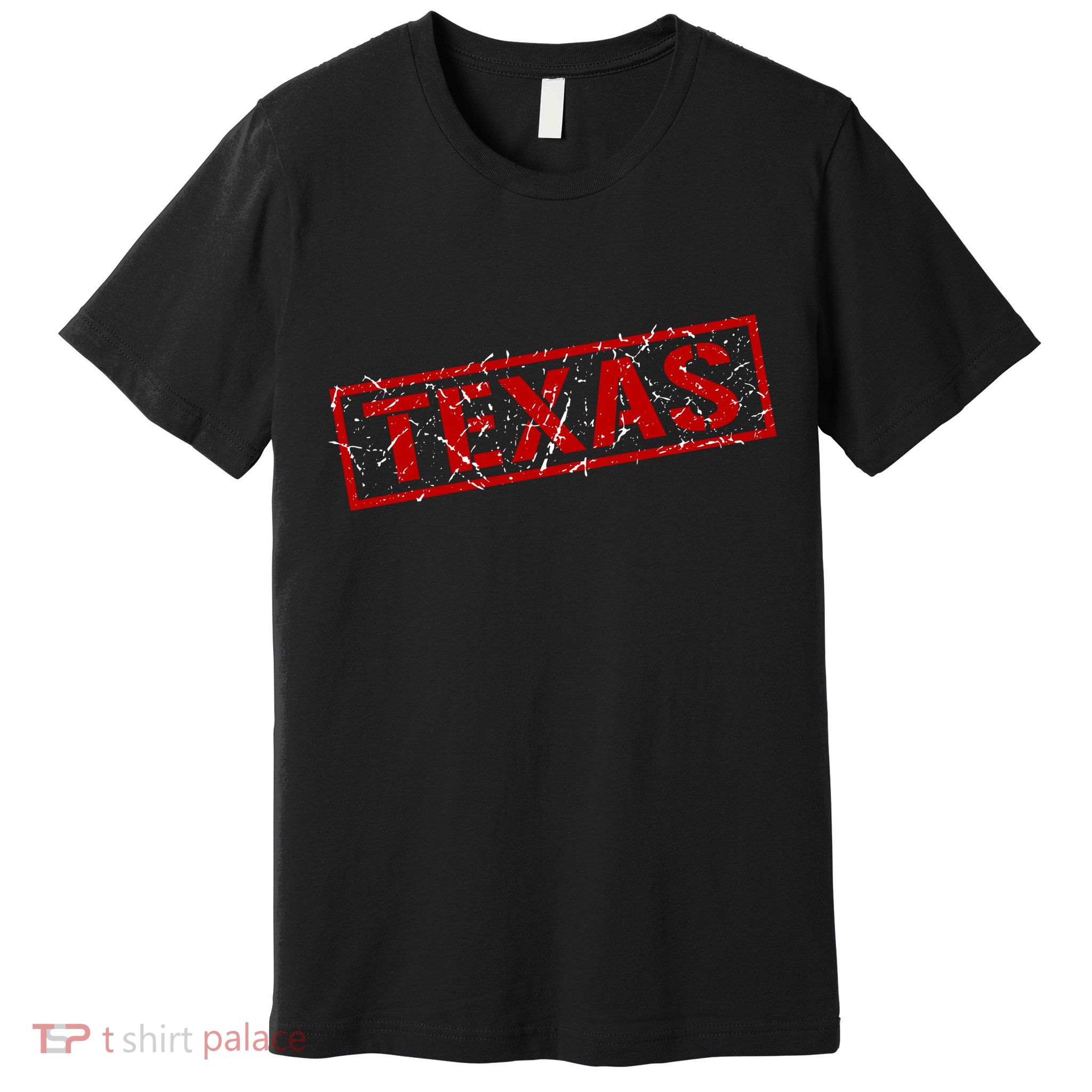 Texas Stamp of Approval Distressed Premium T-Shirt