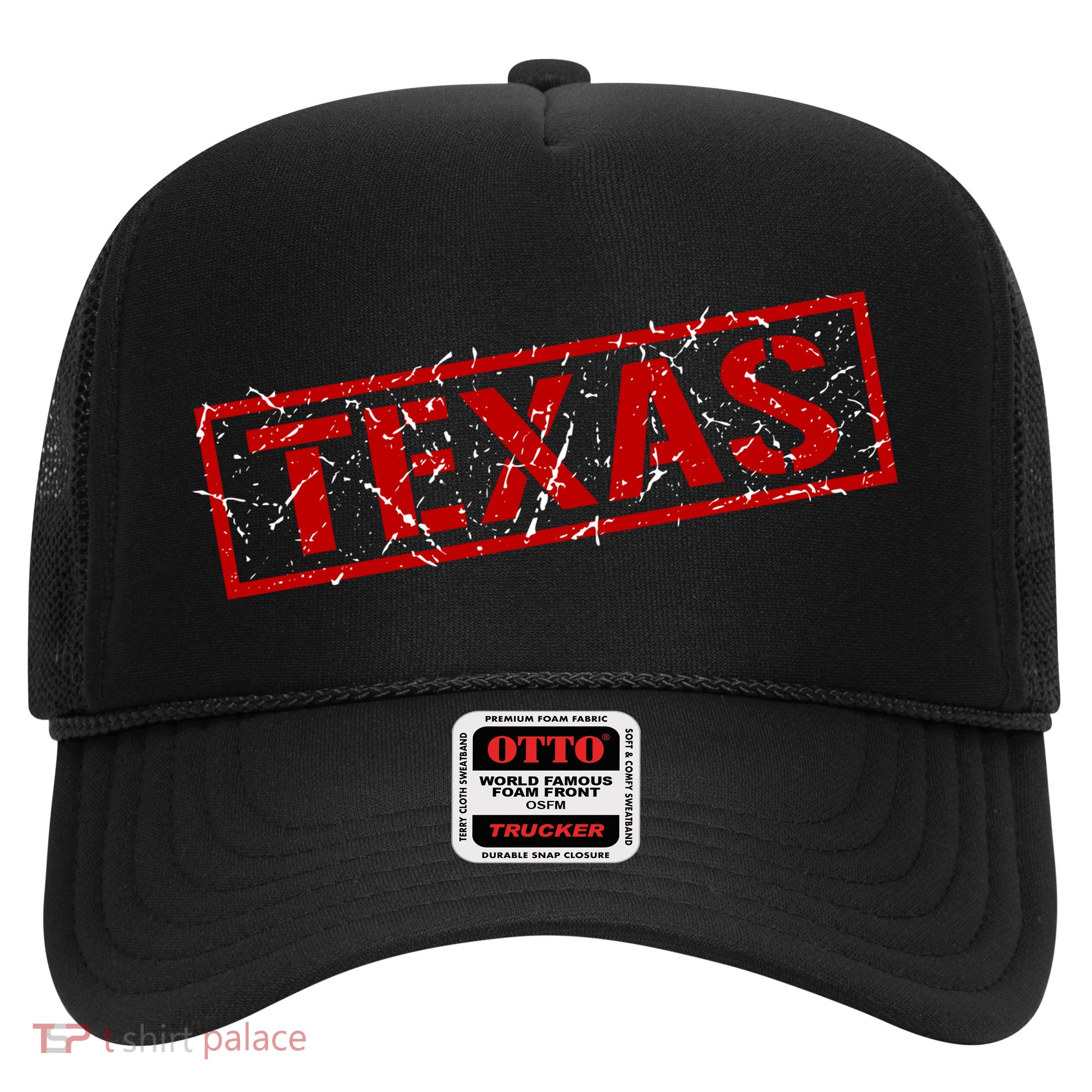Texas Stamp of Approval Distressed Trucker Hat
