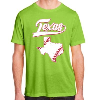 Texas State Baseball Fan Adult ChromaSoft Performance T-Shirt