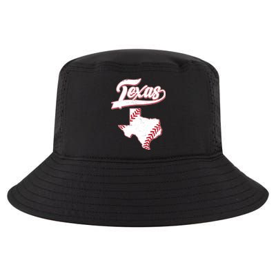 Texas State Baseball Fan Cool Comfort Performance Bucket Hat