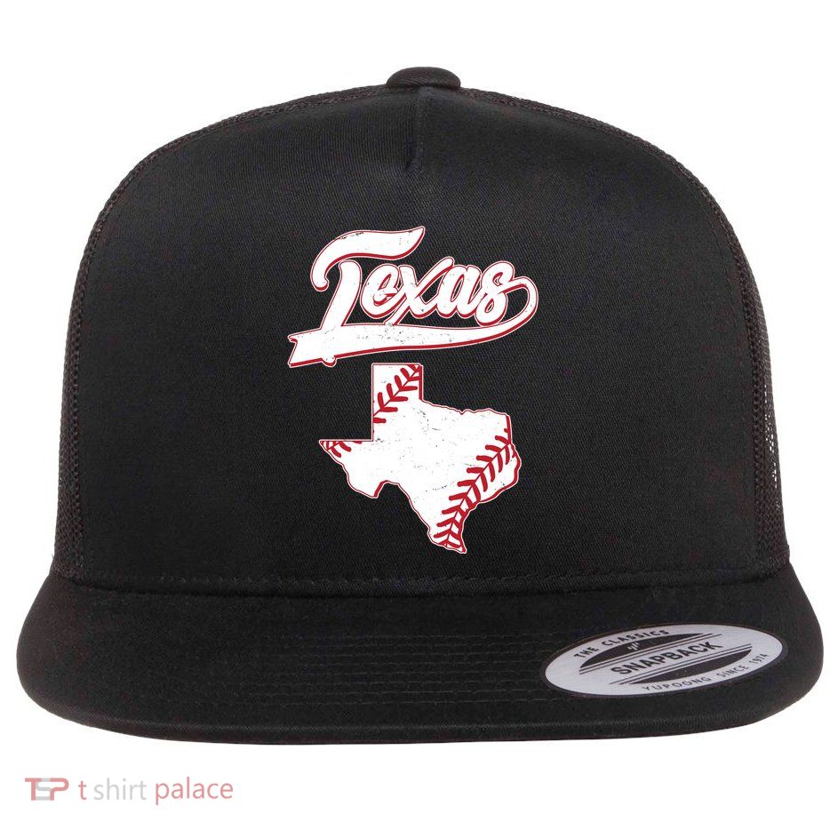 Texas State Baseball Fan Flatbill Hat