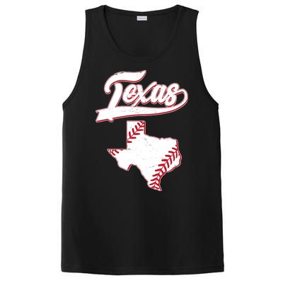 Texas State Baseball Fan PosiCharge Competitor Tank