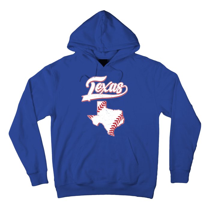 Texas State Baseball Fan Hoodie