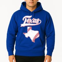 Texas State Baseball Fan Hoodie