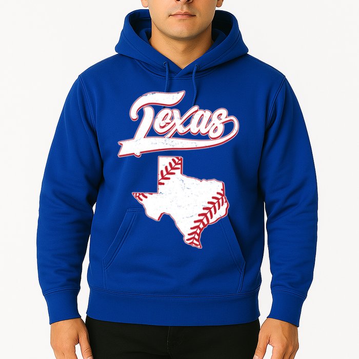 Texas State Baseball Fan Hoodie