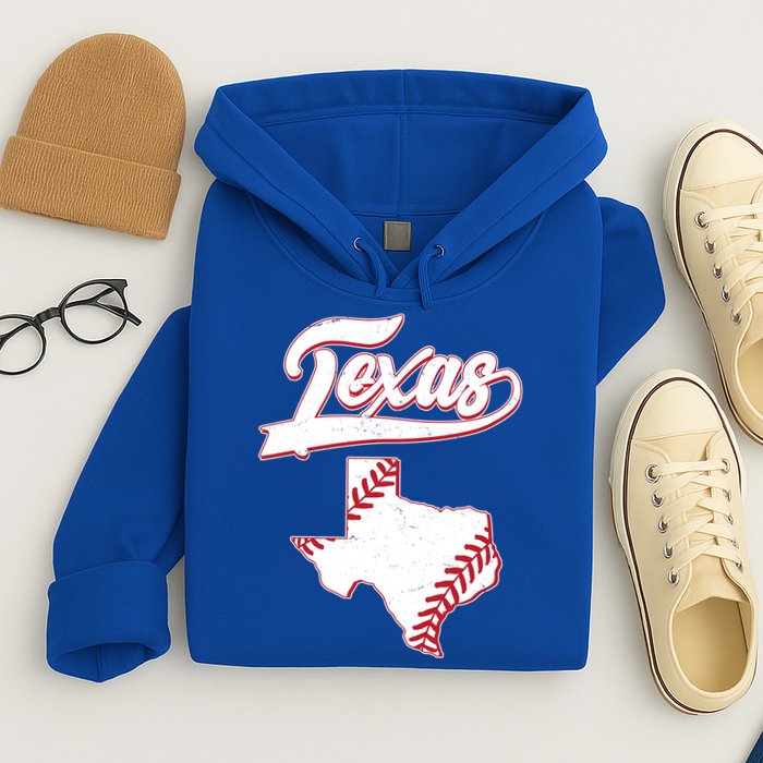 Texas State Baseball Fan Hoodie