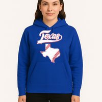 Texas State Baseball Fan Hoodie