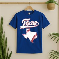 Texas State Baseball Fan T-Shirt