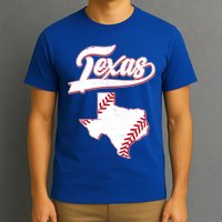 Texas State Baseball Fan T-Shirt