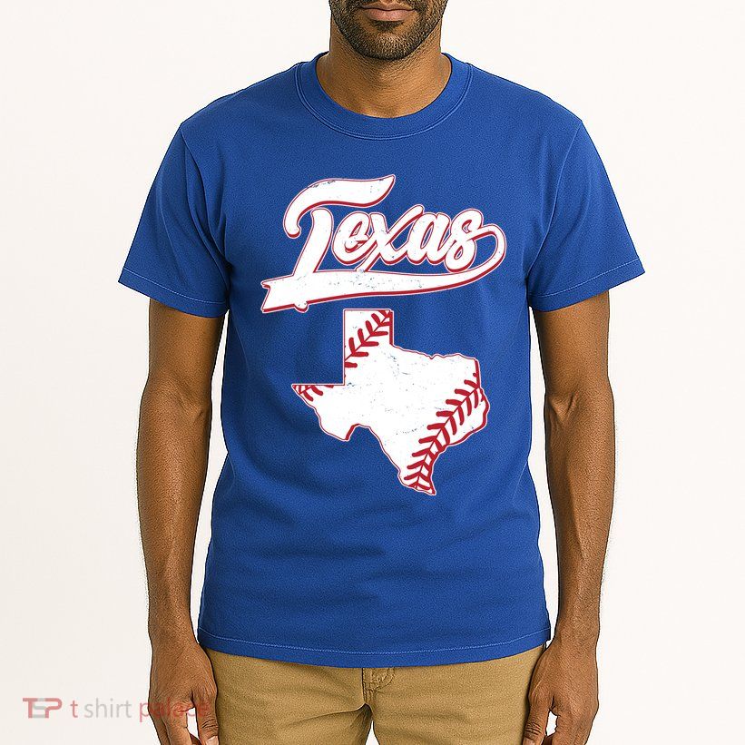 Texas State Baseball Fan Tall T-Shirt