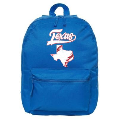 Texas State Baseball Fan 16 in Basic Backpack