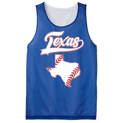 Texas State Baseball Fan Mesh Reversible Basketball Jersey Tank