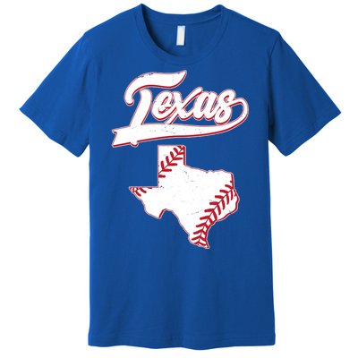 Texas State Baseball Fan Premium T-Shirt