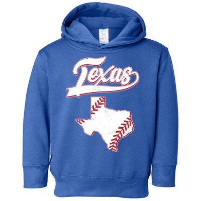 Texas State Baseball Fan Toddler Hoodie