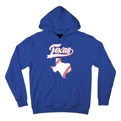 Texas State Baseball Fan Tall Hoodie