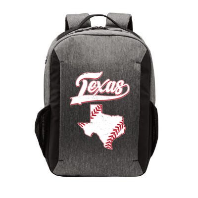 Texas State Baseball Fan Vector Backpack