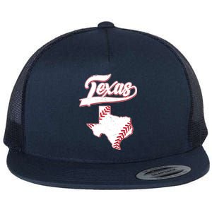 Texas State Baseball Fan Flat Bill Trucker Hat