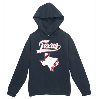 Texas State Baseball Fan Urban Pullover Hoodie