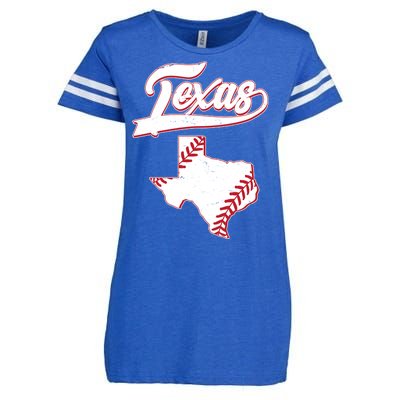 Texas State Baseball Fan Enza Ladies Jersey Football T-Shirt