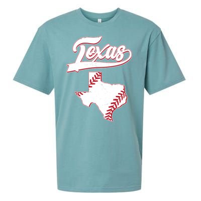 Texas State Baseball Fan Sueded Cloud Jersey T-Shirt