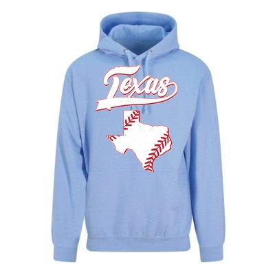 Texas State Baseball Fan Unisex Surf Hoodie