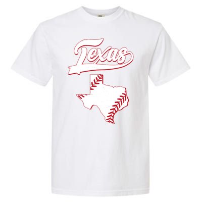 Texas State Baseball Fan Garment-Dyed Heavyweight T-Shirt