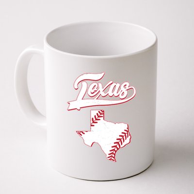 Texas State Baseball Fan Coffee Mug