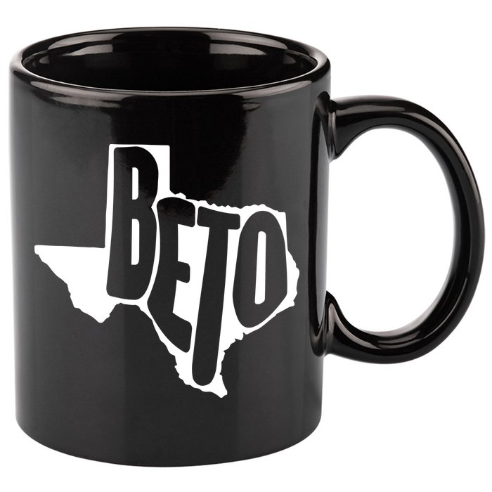 Texas State Beto For Senate 11oz C Handle Ceramic Mug