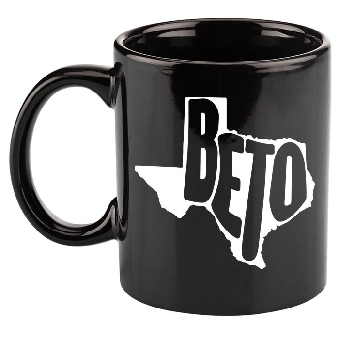 Texas State Beto For Senate 11oz C Handle Ceramic Mug