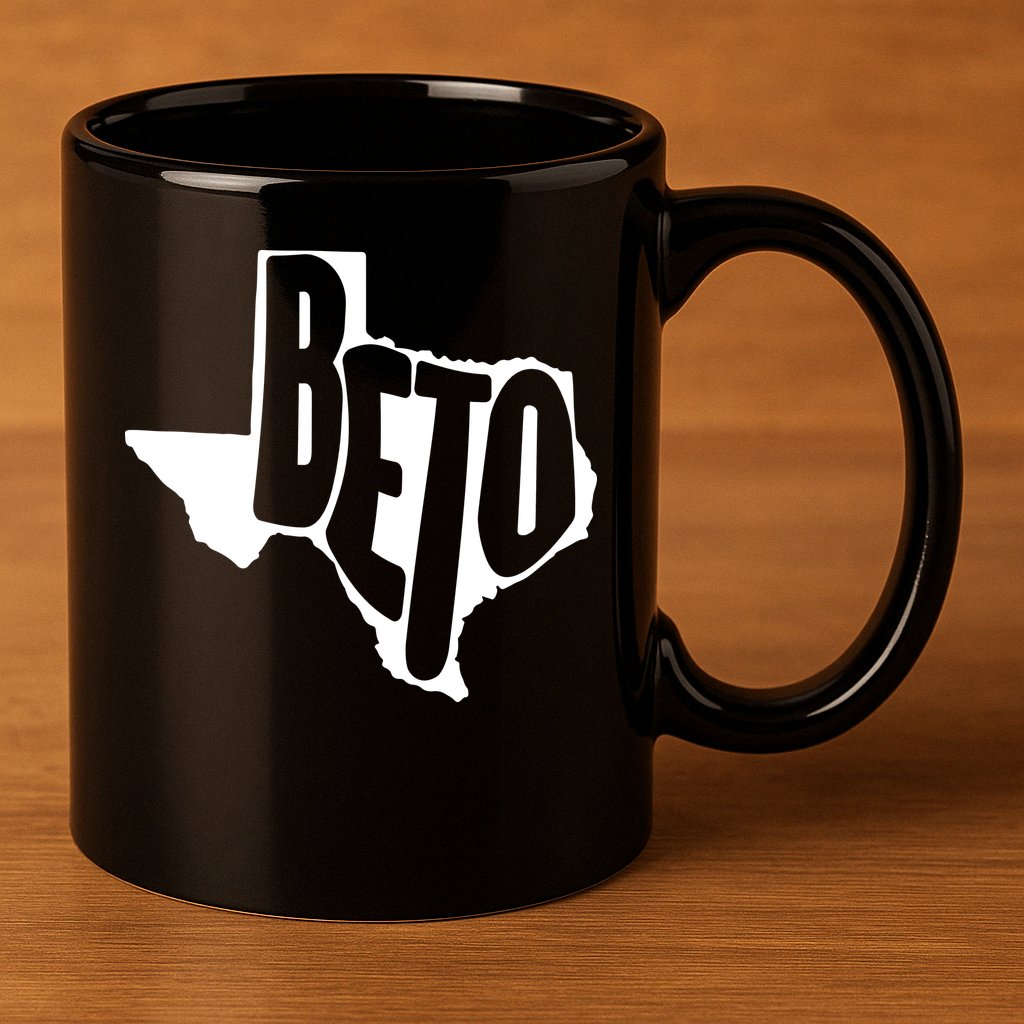 Texas State Beto For Senate 11oz C Handle Ceramic Mug
