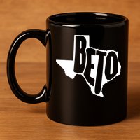 Texas State Beto For Senate 11oz C Handle Ceramic Mug