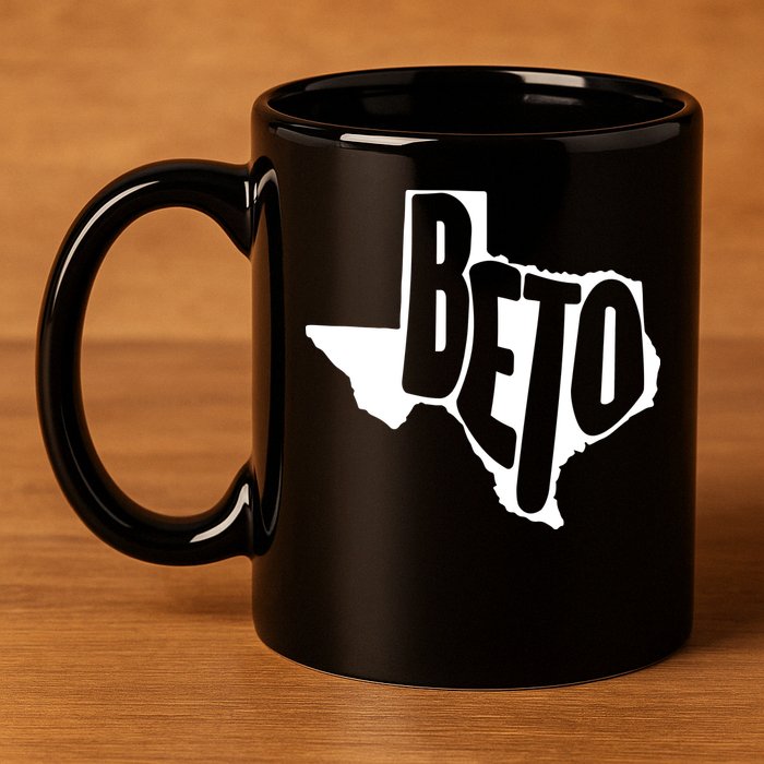 Texas State Beto For Senate 11oz C Handle Ceramic Mug