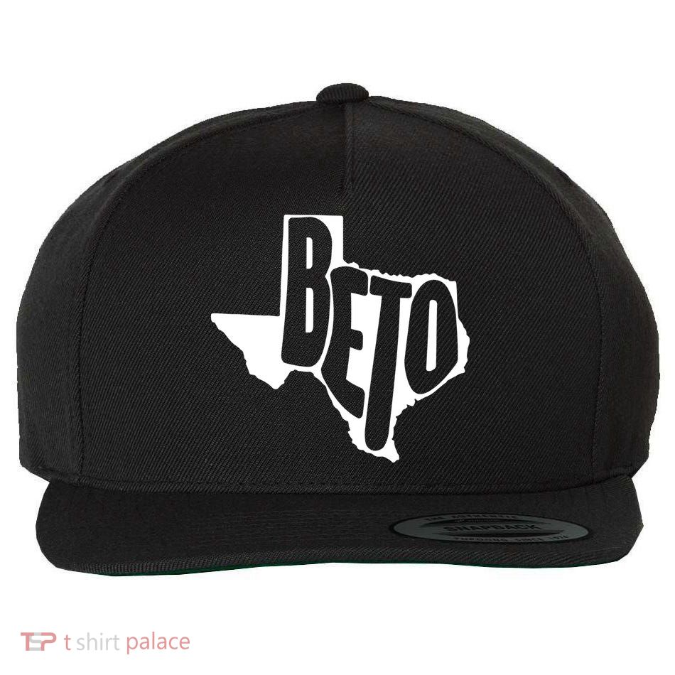 Texas State Beto For Senate Wool Snapback Cap
